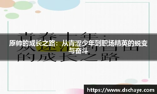 原帅的成长之路：从青涩少年到职场精英的蜕变与奋斗